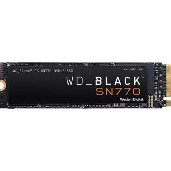 WD Black SN770 1TB Disco SSD 5150MB/S NVMe PCIe 4.0 M.2 Gen4 16GT/s