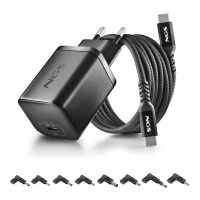 cargador portatil ngs bud 65w-h gan usb-c 8 conectores dc 15 m