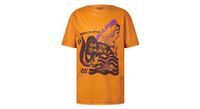 camiseta tecnica endura singletrack core naranja para ninos