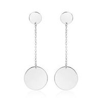 pendientes para mujer de plata 925 grabable