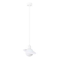 lampara de techo blanco acero alt 125