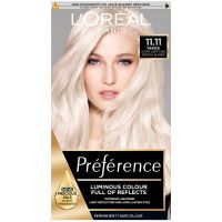 loreal paris preference infinia hair dye various shades - 1111 ultra light crystal blonde