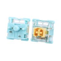 35 piezas epomaker sea salt silent v2 switch pom stem 5 pines interruptor lineal silencioso compatible con teclas mx