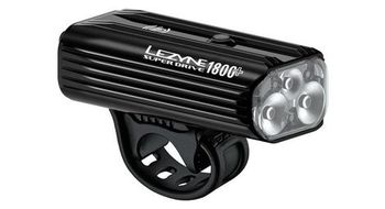 Lezyne super drive 1800  luz delantera negra