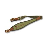 correa porta fusil en cordura piel y neopreno de color verde maremmano h606