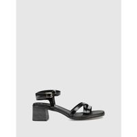 kamome sandalias sandalia tasya negro para mujer