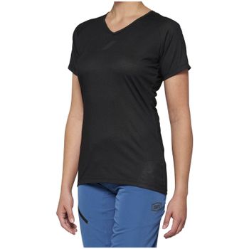 100% Women's Airmatic MTB Jersey - S - Black