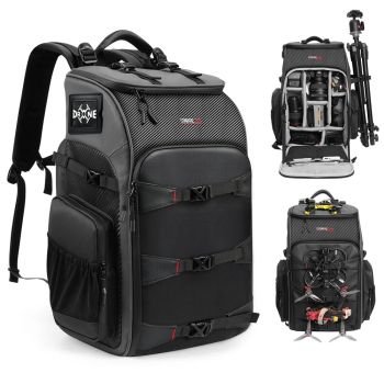 Mochila universal STARTRC de 40L para actividades al aire libre con compartimentos DIY para drones de carreras FPV, cuad