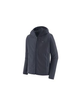 Chaqueta Patagonia R1 TechFace Hoody Hombre Smolder Azul