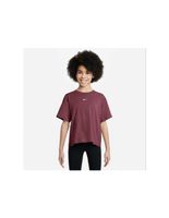 camiseta nike sportswear essential infantil rojo