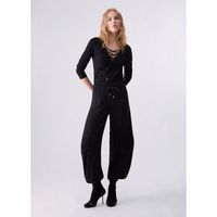 liu jo pantalones pantalones wide-leg para mujer