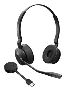 Jabra Engage 55 SE Auriculares Inalámbrico Diadema Oficina/Centro de llamadas Negro