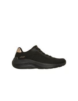 Zapatillas Skechers Bobs Squad Waves-Current Look Mujer Negro Knit