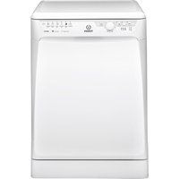 indesit prime dfp27b10 full-size dishwasher - white white