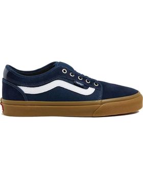de VANS OFF THE WALL ZAPATILLAS VANS SKATE CHUKKA LOW SIDESTRIPE AZUL MARINO Y GOMA
