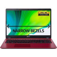 acer aspire 3 a315-54 156 intelu0026regcore i3 laptop - 1 tb hdd red red