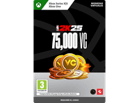 xbox series x s  one nba 2k25 pack de 75 000 vc codigo descarga