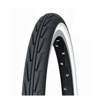 MICHELIN | Cubierta Urbana DIABOLO CITY 20x1-3-8 37-451 -blanco Negro - La cubierta Michelin Diabolo City es un neumático para uso urbano que destaca por su alta resistencia y gran durabilidad
