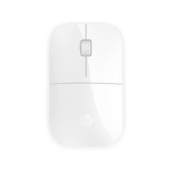 HP Z3700 Ratón Inalámbrico 1200 PPP 3 Botones Tecnología LED Batería 16 Meses de Duración Blanco