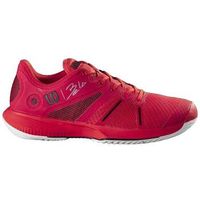 wilson zapatillas de tenis chaussures de sport indoor bela pro rouge para hombre