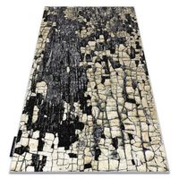 alfombra de luxe moderna 2079 pavimentacion ladrillo - structural oro 200x290 cm