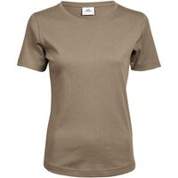 tee jays camiseta interlock para mujer