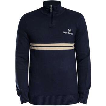 Sergio Tacchini Jersey Nuevo jersey de punto con cremallera de 1/4 de Dallas para hombre