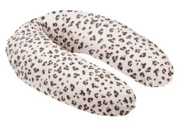 Doomoo Buddy Cojín de Maternidad y Lactancia Leopard Cream