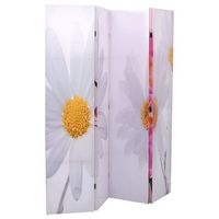 biombo biombo biombo plegable 160 x 170 cm estampado de flores multicolor dec031168