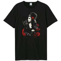 amplified clothing camiseta poses with roses para hombre