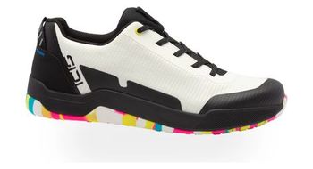 Zapatillas mtb sidi motus blanco negro unisex
