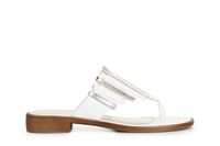 chanclas con pala de tiras multiples whitegold 36