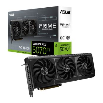 Tarjeta Gráfica ASUS NVIDIA PRIME GeForce RTX™ 5070 Ti 16GB GDDR7 OC Edition