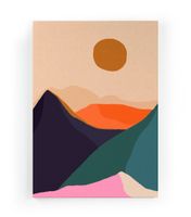 lienzo 60x40 impresion amanecer
