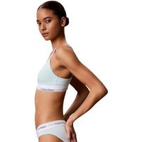 calvin klein jeans triangulosin aros lightly lined triangle lv00qf8498 para mujer