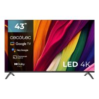 tv cecotec led a4 series alu40043 43r 4k ultra hd android tv dolby vision bluetooth hdr10 chromecast vrr