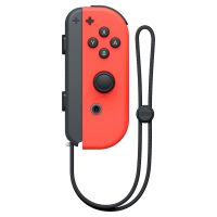nintendo switch joy-con derecha rojo neon