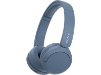 auriculares inalambricos - sony wh-ch520 bluetooth 50 horas de autonomia carga rapida 360 audio conexion multipunto cascos estilo diadema azul
