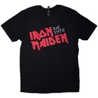 iron maiden tops y camisetas est 1975 para mujer