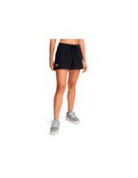 pantalones cortos under armour rival terry short mujer negro