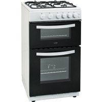 logik lftg50w16 50 cm gas cooker - white white
