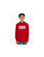 sudadera levis batwing screenprint hoodie red white nino
