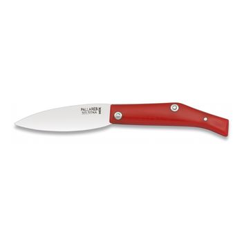 Navaja de color rojo Pallares, hoja de 7 cm de acero inoxidable, 06099-RO