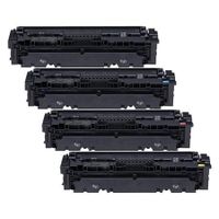 compatible multipack canon i-sensys lbp-654cx printer toner cartridges 4 pack -1250c002