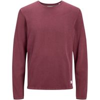 jack  jones jersey 12174001 jjeleo knit crew neck noos hawthorn rose para hombre