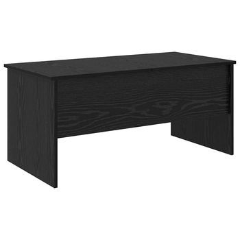 Mesa De Café - Mesa De Centro - Mesa Baja Roble Negro 102 X 50,5 X 46,5 Cm