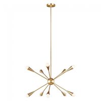 lampara colgante jax 10 luces