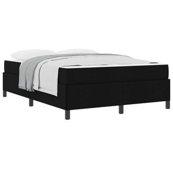 Cama Tapizada  200 X 160 Cm   - Negro