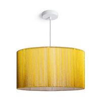 lampara colgante hilo de nylon paolina amarillo