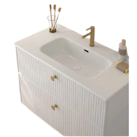 mueble de bano 70 cm 2 cajones - encimera  1 lavabo - color lavabo color 4 - 120 cm 2 cajones